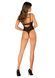 Эротическое боди Obsessive Roxelia crotchless teddy XS/S