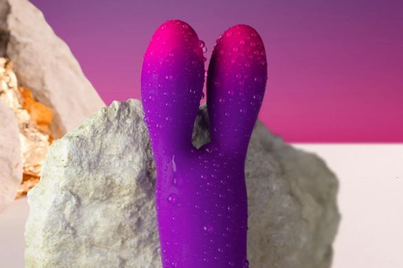 Кліторальний стимулятор Rocks Off Glo Girl Bunny (пом'ята упаковка) - фото