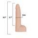 Фалоімітатор з пульсацією Addiction Naked 8.5&rdquo; Thruster Vanilla (21,6 см) - фото товару