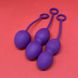 Svakom Nova Ball - набір вагінальних кульок фіолетовий - фото товару