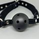 Кляп с шариком Fetish Tentation Premium Leather gag with stiff ball - фото товара