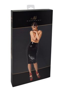 Юбка Noir Handmade F378 Dominae Column PVC pencil skirt XS