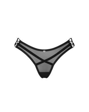 Трусики Obsessive Roxelia thong XS/S черные