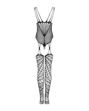 Бодистокинг Obsessive Bodystocking G325 black S/M/L - фото