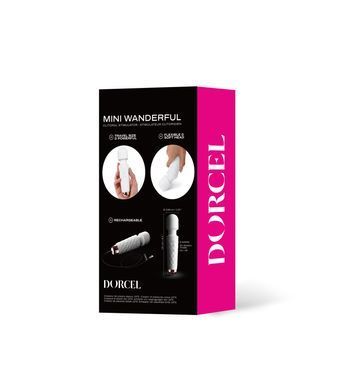 Минивибромассажер Dorcel Wand Mini Wanderful White - фото