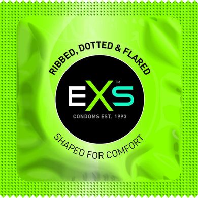 Презервативи EXS Ribbed & Dotted (12 шт) - фото