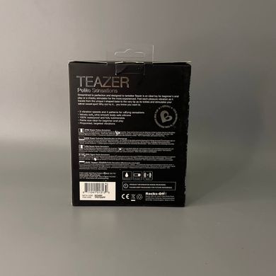 Анальные бусы с вибрацией Rocks Off Teazer фиолетовые (мятая упаковка) - фото