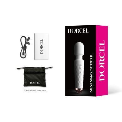 Минивибромассажер Dorcel Wand Mini Wanderful White - фото