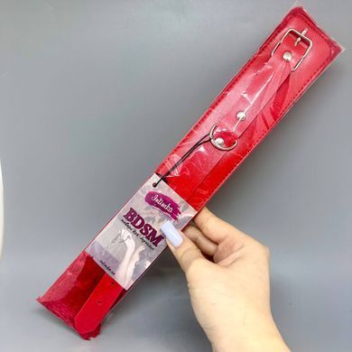 Браслеты с мехом Intimka red