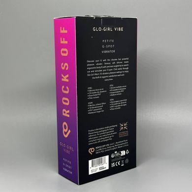 Вибратор для точки G Rocks Off Glo Girl Vibe - фото