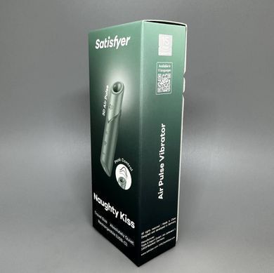 Satisfyer Naughty Kiss вакуумний кліторальний стимулятор у формі помади - фото