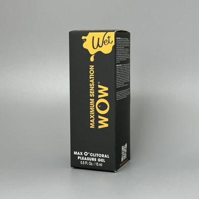 Збуджуючий гель для клітора Wet Wow Max O Clitoral Arousal Gel (15 мл) - фото