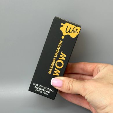 Збуджуючий гель для клітора Wet Wow Max O Clitoral Arousal Gel (15 мл) - фото