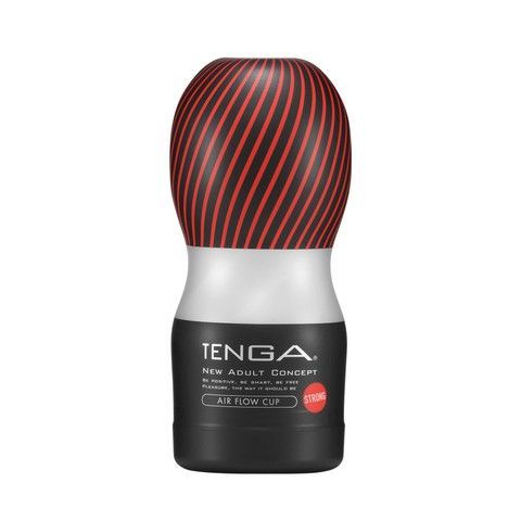 Мастурбатор з ефектом всмоктування Tenga Air Flow Cup STRONG - фото