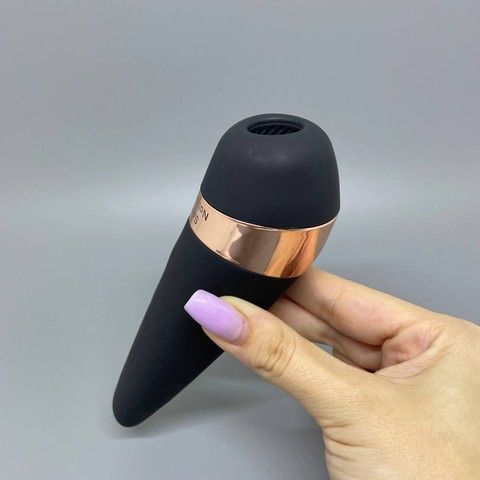 Satisfyer Pro 3 Vibration - вакуумний стимулятор клітора з вібрацією - фото