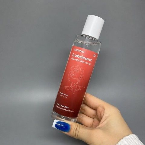 Лубрикант зігріваючий на водній основі Satisfyer Gentle Warming 150 мл - фото
