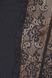 Сорочка приталенная с чашечками и трусики Passion ZOJA CHEMISE black 4XL/5XL
