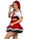Эротический костюм Leg Avenue Flirty Miss Red Top and Skirt L