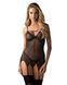 Корсет с трусиками Obsessive Novenes corset & thong XS/S