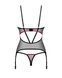 Корсет с трусиками Obsessive Novenes corset & thong XS/S