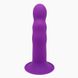 Фиолетовый дилдо для страпона Adrien Lastic Hitsens 3 (18,2 см) - фото товара
