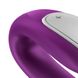 Satisfyer Double Fun - смарт-вібратор для пар з пультом фіолетовий - фото товару