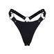 Трусики із натуральної шкіри Feral Feelings String Bikini Black