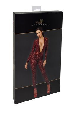 Бодистокинг Noir Handmade F382 Kink Royal Catsuit L - фото