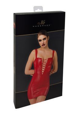 Сукня Noir Handmade F364 Bombshell Lace-Up Mini Dress Red XS
