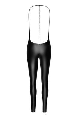 Бодистокинг Noir Handmade F306 Mirage catsuit with jewelry rhinestone chain adorning the back S