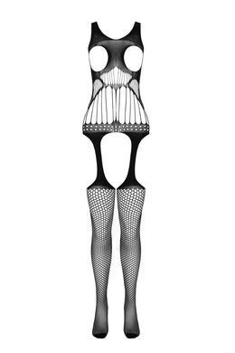 Бодістокінг-сітка Passion BS106 One Size червоний - фото