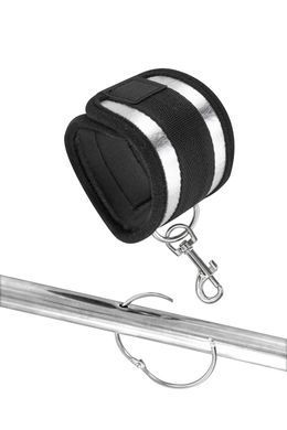 Розпірка для рук і ніг Fetish Tentation Submission bar with 4 cuffs, Чорний