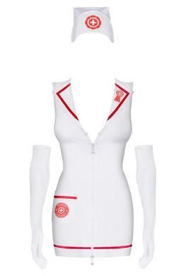 Эротический костюм медсестры Obsessive Emergency dress S/M
