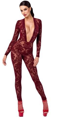 Бодистокинг Noir Handmade F382 Kink Royal Catsuit L - фото