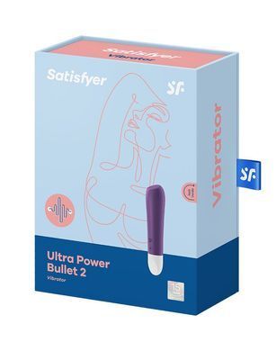 Satisfyer Ultra Power Bullet 2 Violet вибропуля на аккумуляторе - фото