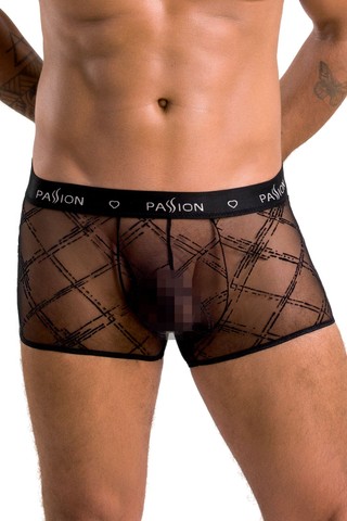 Труси чоловічі Passion 032 SHORT JAMES black S/M чорні