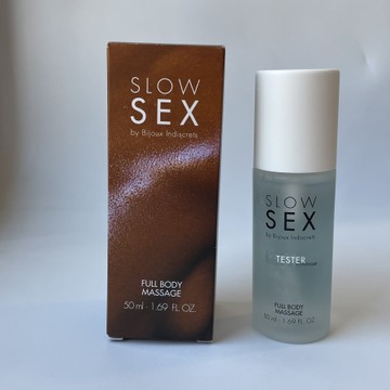 Гель для масажу Bijoux Indiscrets SLOW SEX Full body massage (50 мл) - фото