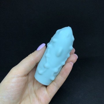 SVAKOM Hedy - яйце мастурбатор для чоловіків блакитний - фото