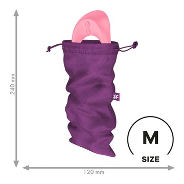 Мішечок для секс-іграшок Satisfyer Treasure Bag M Violet - фото
