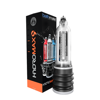 Гідропомпа Bathmate Hydromax 9 X40 для збільшення пеніса прозора - фото