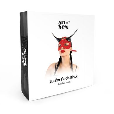 Маска диявола Art of Sex Lucifer Red&Black