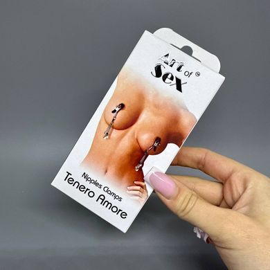 Зажимы для сосков Art of Sex Nipple clamps Tenero Amore - фото