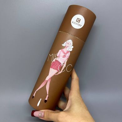 Вакуумний вібратор 2в1 KissToy Miss CC Pink - фото