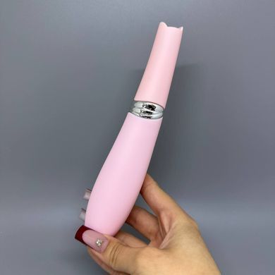 Вакуумний вібратор 2в1 KissToy Miss CC Pink - фото