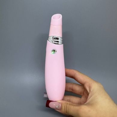 Вакуумний вібратор 2в1 KissToy Miss CC Pink - фото
