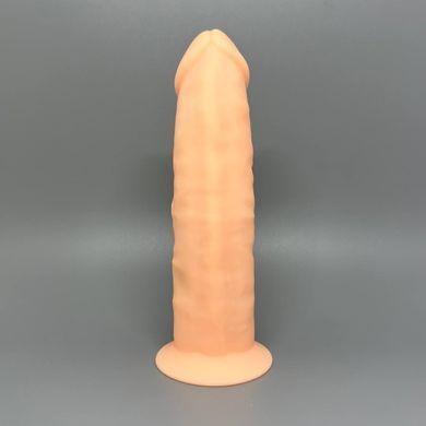 Фалоімітатор з вібрацією SilexD Henry Vibro Flesh MODEL 2 size 7in + LRS (17,5 см) тілесний - фото