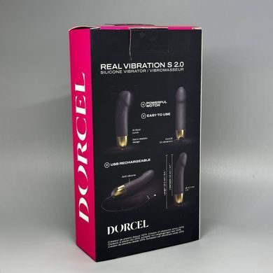 Dorcel Real Vibration S Gold 2.0 - реалістичний вібратор (16,2 см) - фото
