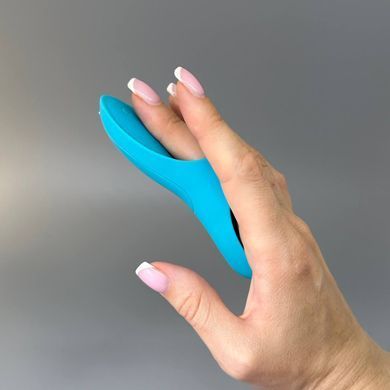 Вібратор на палець Satisfyer Teaser Light Blue - фото