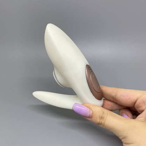 Satisfyer Pro 4 Couples - вибратор вакуумный для пар - фото