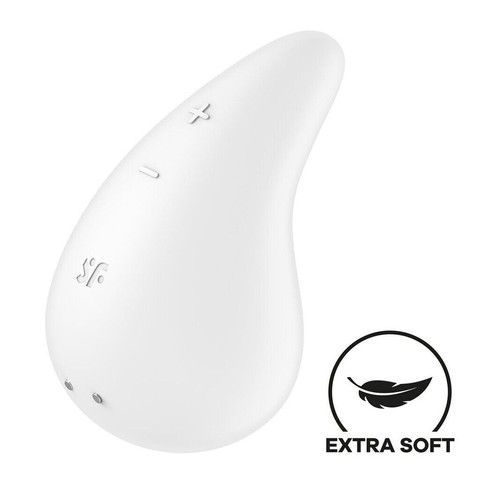 Клиторальный стимулятор Satisfyer Dew Drop White - фото